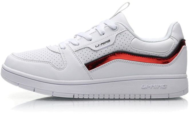 (W) Li-Ning Skateboarding Clásico Low 'Blanco Rojo' AGCP252-3 Buy (W) Li-Ning Skateboarding Clásico Low 'Blanco Rojo' AGCP252-3