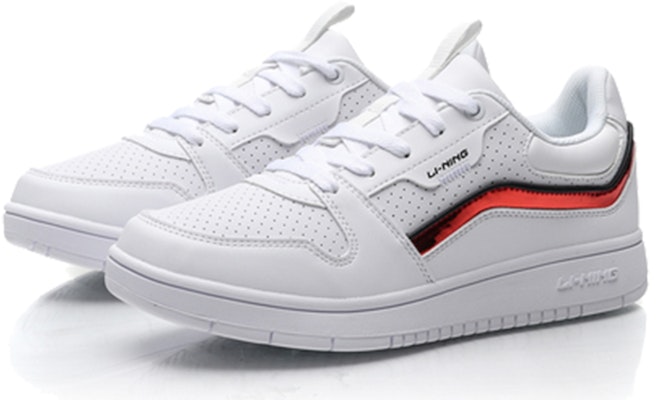 (W) Li-Ning Skateboarding Clásico Low 'Blanco Rojo' AGCP252-3 Lookbook (W) Li-Ning Skateboarding Clásico Low 'Blanco Rojo' AGCP252-3