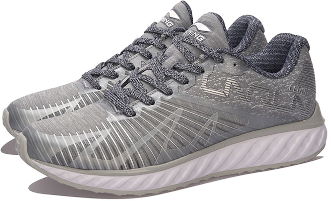 (W) Li-Ning Cloud 4 Flame 'Kelabu Putih' ARHM068-3 Lookbook (W) Li-Ning Cloud 4 Flame 'Kelabu Putih' ARHM068-3