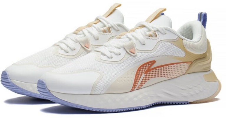(Women) Li-Ning Cloud Shield 'White Khaki' AGLS212-5 Lookbook (Women) Li-Ning Cloud Shield 'White Khaki' AGLS212-5