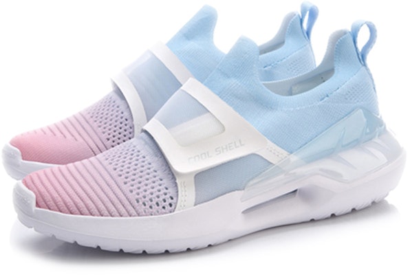 (Women) Li-Ning Comet 2 No Boundry 'White Blue Pink' AGLP028-3 Lookbook (Women) Li-Ning Comet 2 No Boundry 'White Blue Pink' AGLP028-3