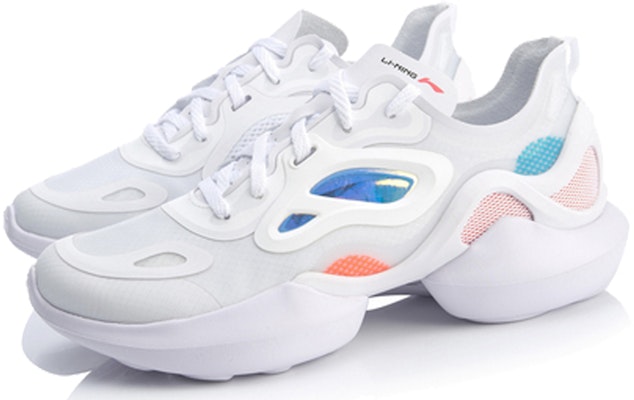 (Women) Li-Ning Comet 'White Orange' AGLQ038-3 Lookbook (Women) Li-Ning Comet 'White Orange' AGLQ038-3