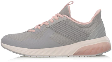 (Women) Li-Ning Comfort Breathable 'Grey Pink' AGCM058-3 (Women) Li-Ning Comfort Breathable 'Grey Pink' AGCM058-3