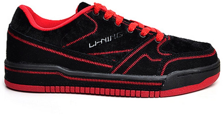 (W) Zapatillas Casuales Transpirables Li-Ning Comfort 'Negro Rojo' ALCG002-2 Order (W) Zapatillas Casuales Transpirables Li-Ning Comfort 'Negro Rojo' ALCG002-2