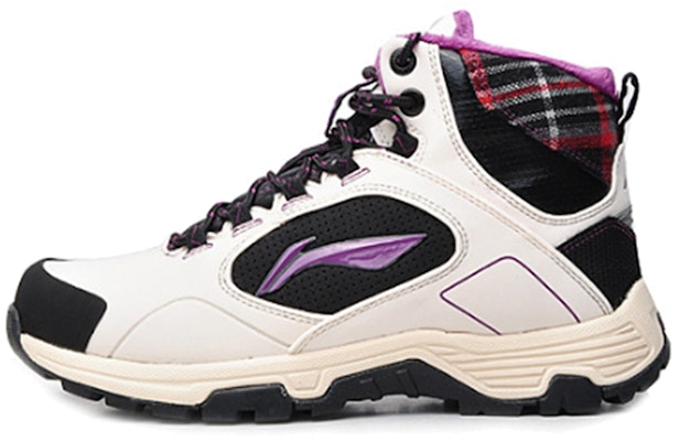 (Women) Li-Ning Comfort Breathable High 'White Purple' AHHF026-3 Buy (Women) Li-Ning Comfort Breathable High 'White Purple' AHHF026-3