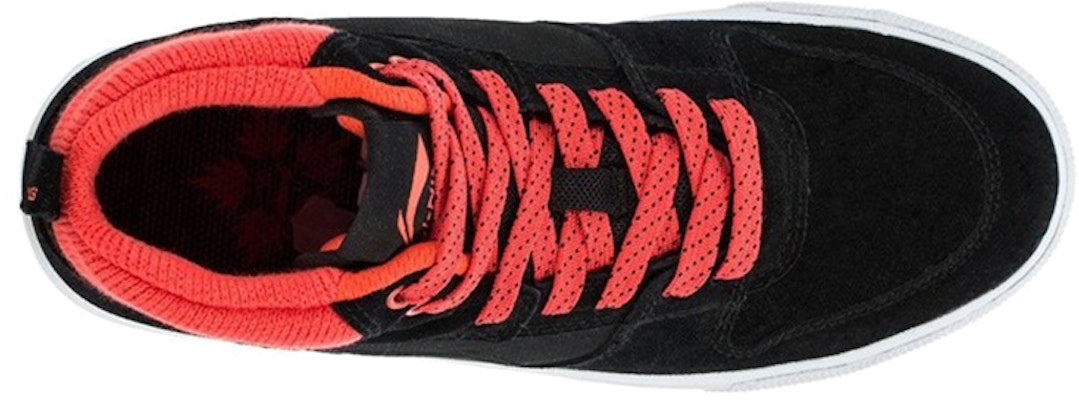 (W) Li-Ning Comfort Breathable Mid-Top 'Hitam Merah' ALMG046-4 Lookbook (W) Li-Ning Comfort Breathable Mid-Top 'Hitam Merah' ALMG046-4