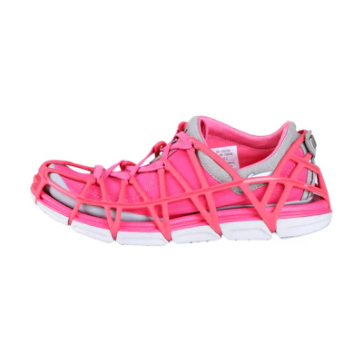 (W) Li-Ning CMFT Breathable Running Shoe 'Pink Grey White'