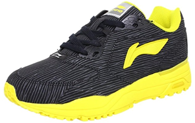 (Women) Li-Ning Comfort Breathable Running Shoes 'Black Yellow' ARCG018-1 Order (Women) Li-Ning Comfort Breathable Running Shoes 'Black Yellow' ARCG018-1