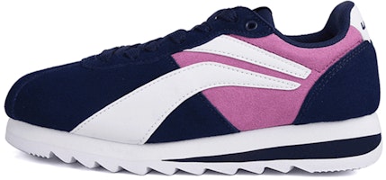 (Women) Li-Ning Comfort Casual Low 'Deep Blue White Pink' ARCL032-1 (Women) Li-Ning Comfort Casual Low 'Deep Blue White Pink' ARCL032-1