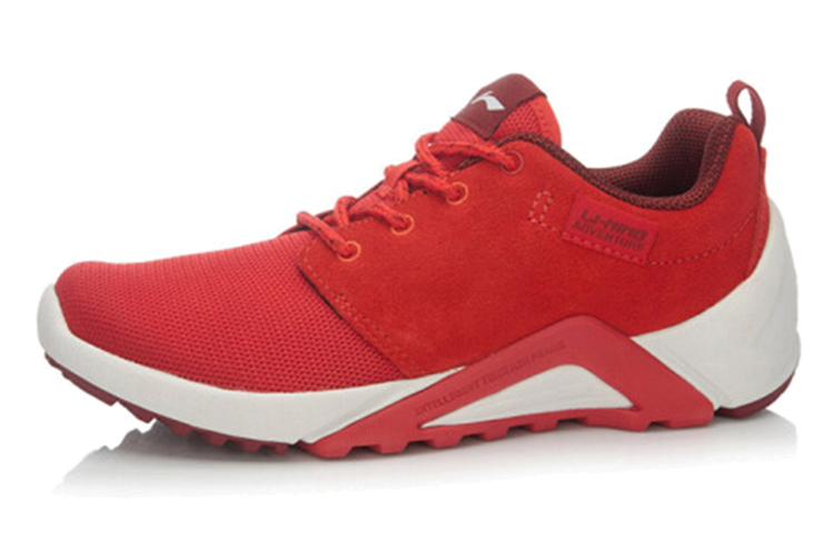 Lookbook (W) Li-Ning Comfort Low-Top 'Rojo Blanco' AEDK004-2