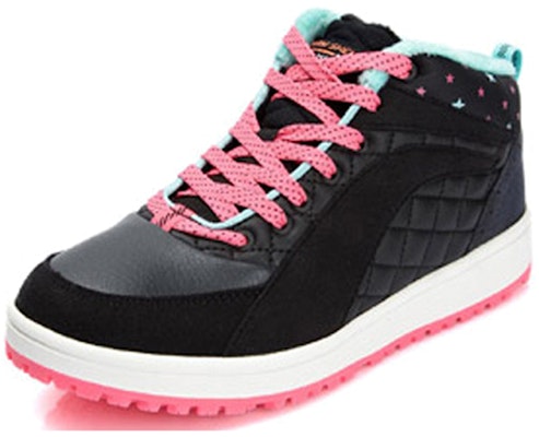 (Women) Li-Ning Comfort Mid-Top 'Black Pink' ALCK118-3 Lookbook (Women) Li-Ning Comfort Mid-Top 'Black Pink' ALCK118-3