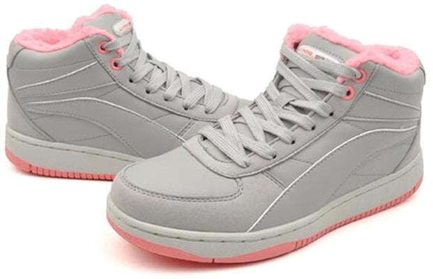 (Women) Li-Ning Comfort Mid-Top 'Grey Pink' ALCH166-2 Lookbook (Women) Li-Ning Comfort Mid-Top 'Grey Pink' ALCH166-2