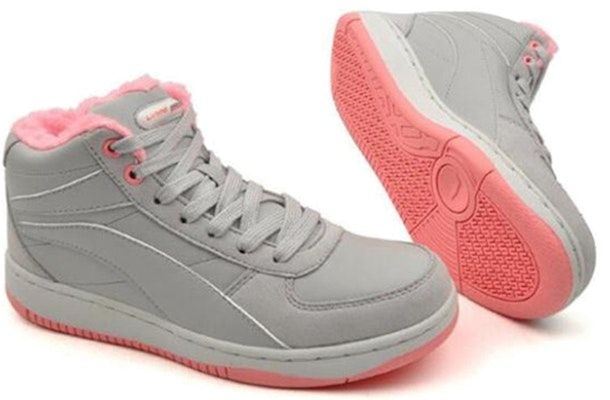 (Women) Li-Ning Comfort Mid-Top 'Grey Pink' ALCH166-2 Shop (Women) Li-Ning Comfort Mid-Top 'Grey Pink' ALCH166-2