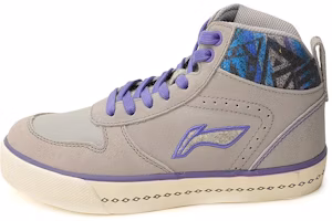 (Women) Li-Ning Comfort Mid-Top 'Grey Purple' ALAH082-1 (Women) Li-Ning Comfort Mid-Top 'Grey Purple' ALAH082-1