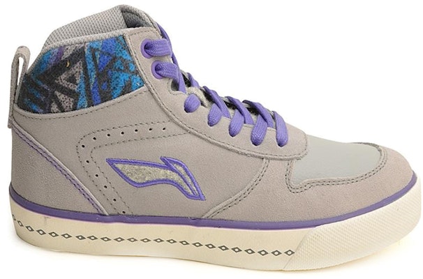(Women) Li-Ning Comfort Mid-Top 'Grey Purple' ALAH082-1 Order (Women) Li-Ning Comfort Mid-Top 'Grey Purple' ALAH082-1