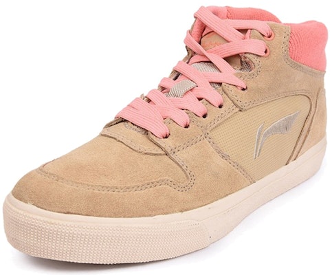 (W) Li-Ning Kenyamanan Mid-Top 'Pink Orange' ALMG046-3 Lookbook (W) Li-Ning Kenyamanan Mid-Top 'Pink Orange' ALMG046-3