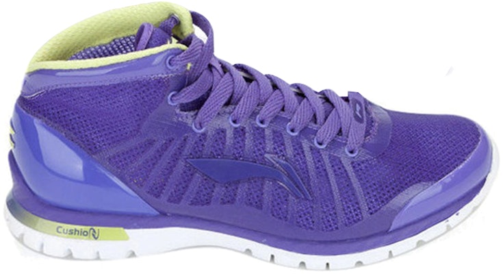(Women) Li-Ning Comfort Mid-Top Running 'Purple-White' AFWG008-3 Order (Women) Li-Ning Comfort Mid-Top Running 'Purple-White' AFWG008-3
