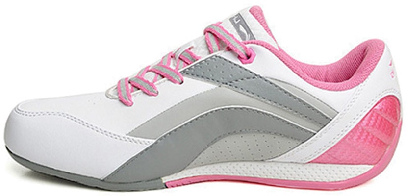 LiNing李寧 舒適 休閒 耐磨 低筒 運動鞋 女款 灰白粉 Buy LiNing李寧 舒適 休閒 耐磨 低筒 運動鞋 女款 灰白粉