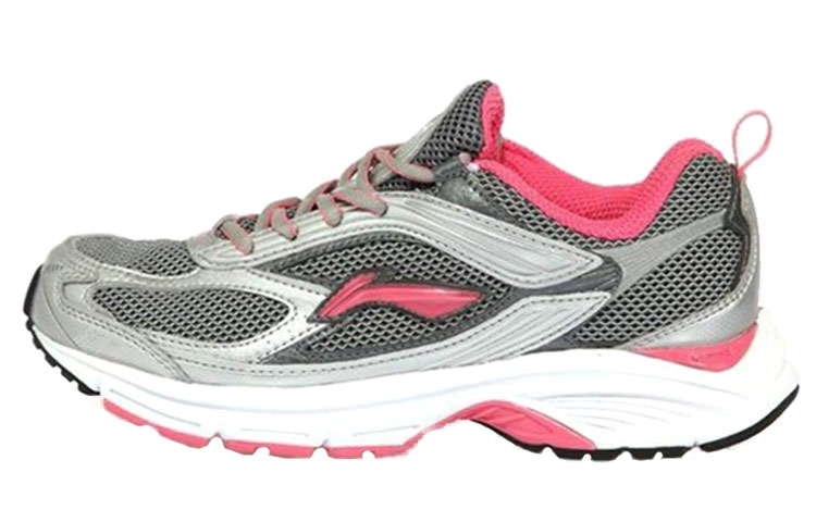 (Women) Li-Ning Comfort Running Low 'Grey Pink White' ARHF066-3