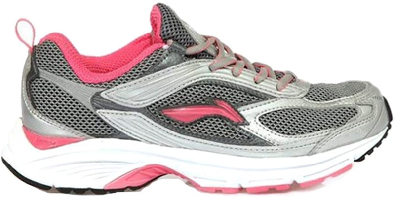 (Women) Li-Ning Comfort Running Low 'Grey Pink White' ARHF066-3 Order (Women) Li-Ning Comfort Running Low 'Grey Pink White' ARHF066-3