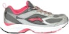 (W) Li-Ning Comfort Running Low 'Kelabu Merah Jambu Putih' ARHF066-3