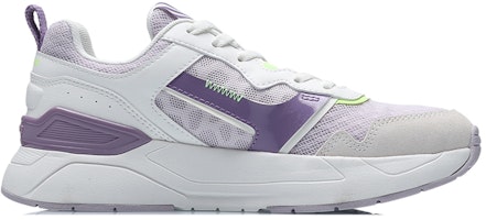 (W) 李宁舒适跑鞋 低帮'白紫色' AGCR074-1 Order (W) 李宁舒适跑鞋 低帮'白紫色' AGCR074-1