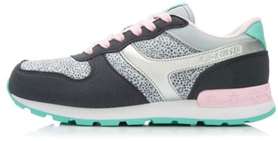(Women) Li-Ning Comfort Running Shoes 'Black White Grey' ALCK084-4 (Women) Li-Ning Comfort Running Shoes 'Black White Grey' ALCK084-4