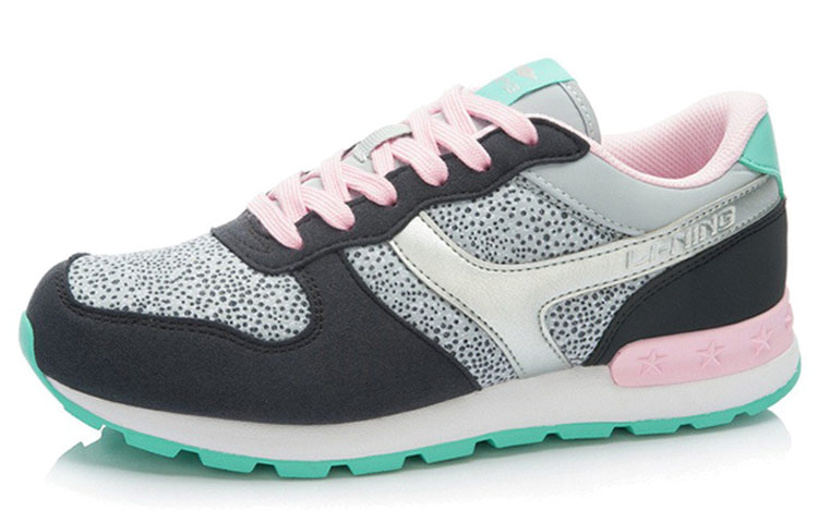 (W) Li-Ning CMFT Running Shoes 'Black White Grey' 圖 3