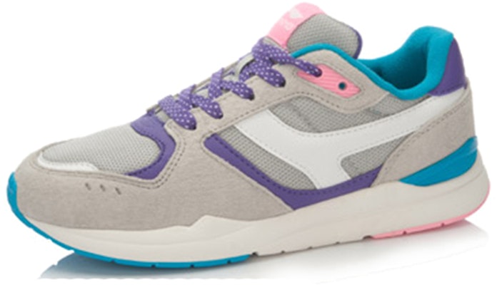 (W) Sepatu Lari Nyaman Li-Ning 'Abu-Biru' ALCL006-3 Lookbook (W) Sepatu Lari Nyaman Li-Ning 'Abu-Biru' ALCL006-3