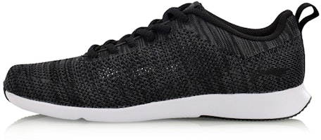 (Women) Li-Ning Comfortable Breathable Durable Low Top Casual Running Shoes 'Black White' AGCM116-3 (Women) Li-Ning Comfortable Breathable Durable Low Top Casual Running Shoes 'Black White' AGCM116-3