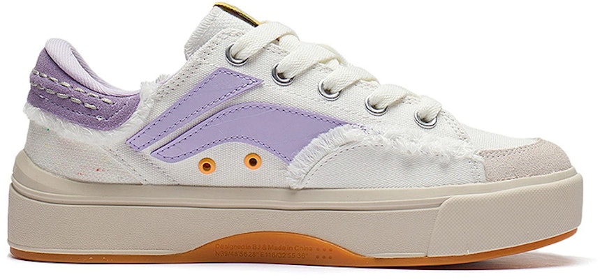 (W) Li-Ning Comfy 'Putih Ungu' AGCS036-2 Order (W) Li-Ning Comfy 'Putih Ungu' AGCS036-2