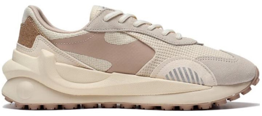 (W) Sneakers Gaya Hidup Li-Ning Cosmos 'Putih Beige Pink' AGCT016-7 Order (W) Sneakers Gaya Hidup Li-Ning Cosmos 'Putih Beige Pink' AGCT016-7