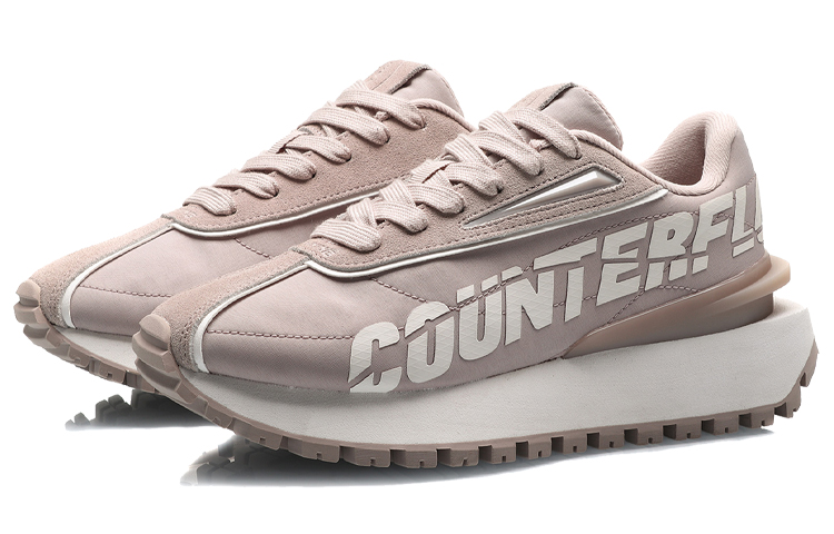 Lookbook (Women) Li-Ning Counterflow 'White Brown' AGCQ502-2