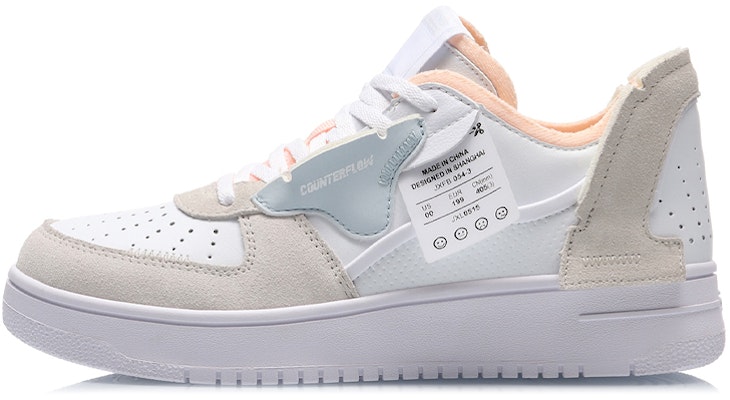 (W) Li-Ning Counterflow 'Blanco Gris Rosa' AGCQ394-3 Buy (W) Li-Ning Counterflow 'Blanco Gris Rosa' AGCQ394-3