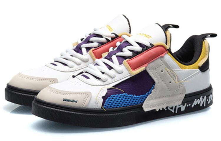 (W) Li-Ning Counterflow GouXu 'White Purple yellow' 圖 3