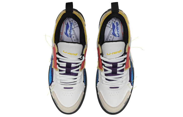 (W) Li-Ning Counterflow GouXu 'White Purple yellow' 圖 4