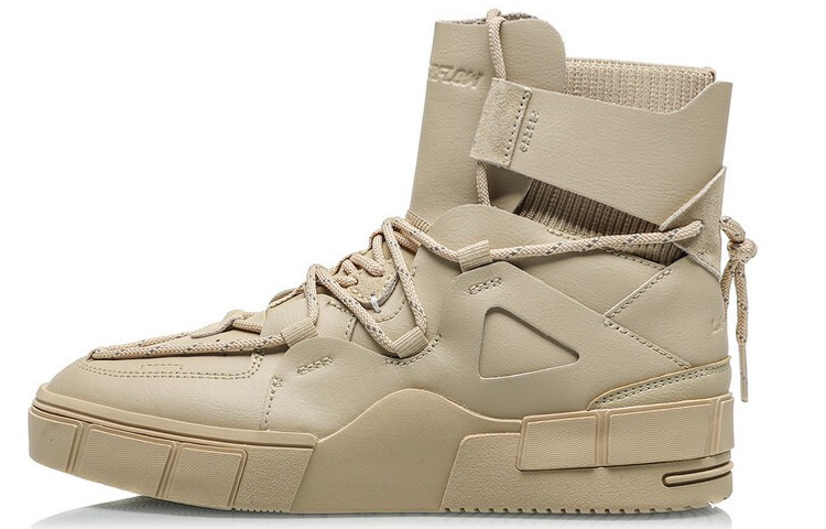(W) Li-Ning Counterflow Hi 'Triple Beige'