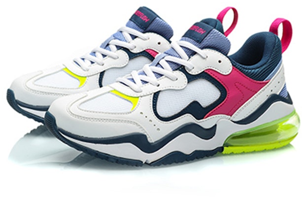 (Women) Li-Ning Counterflow Neon 'White Blue' AGCP138-6 Lookbook (Women) Li-Ning Counterflow Neon 'White Blue' AGCP138-6
