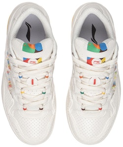 (W) 李寧 カウンターフロー ザ ワン 「スモークホワイト」 AGCS140-2 Shop (W) 李寧 カウンターフロー ザ ワン 「スモークホワイト」 AGCS140-2