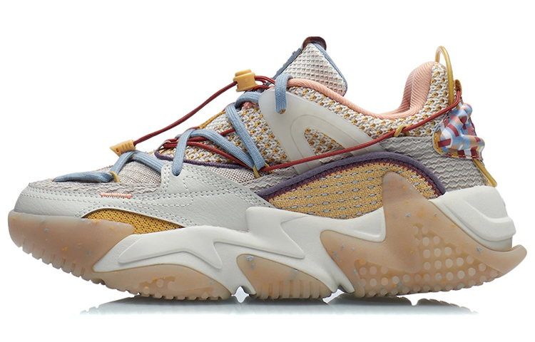 Buy LiNing李寧 CF 溯 低幫 運動休閒鞋 女款 淺赭黃