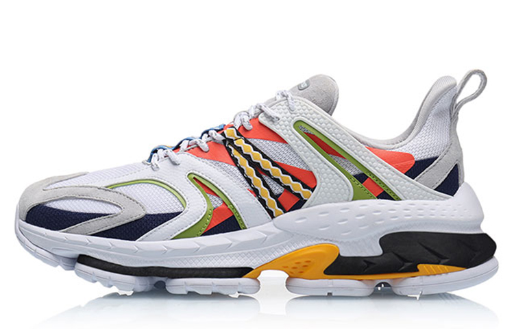 (W) Li-Ning Countflow Adam 'White Yellow Green'