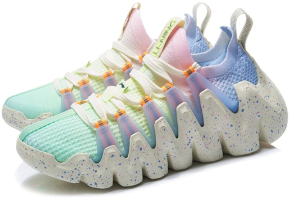 (Women) Li-Ning Crazy Run Flex 'Snow Purple Blue' ARKR008-1 Lookbook (Women) Li-Ning Crazy Run Flex 'Snow Purple Blue' ARKR008-1