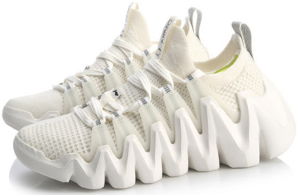 (W) Li-Ning Crazy Run Flex No Boundary 'Putih' ARKQ008-2 Lookbook (W) Li-Ning Crazy Run Flex No Boundary 'Putih' ARKQ008-2