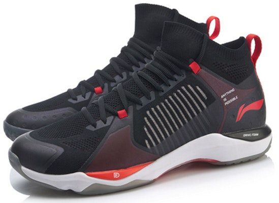 (W) Li-Ning Dagger 2.0 Mid 'Negro Rojo' AYAP011-4 Lookbook (W) Li-Ning Dagger 2.0 Mid 'Negro Rojo' AYAP011-4