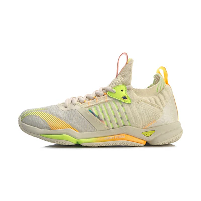 (W) Li-Ning Dagger 4 'Grey Green Orange'