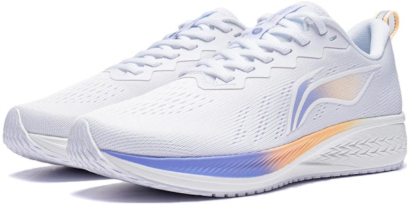 李宁赤兔6舒適減震耐磨低幫跑步鞋女款白橙色 Lookbook 李宁赤兔6舒適減震耐磨低幫跑步鞋女款白橙色