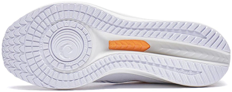 李宁赤兔6舒適減震耐磨低幫跑步鞋女款白橙色 Sizing 李宁赤兔6舒適減震耐磨低幫跑步鞋女款白橙色