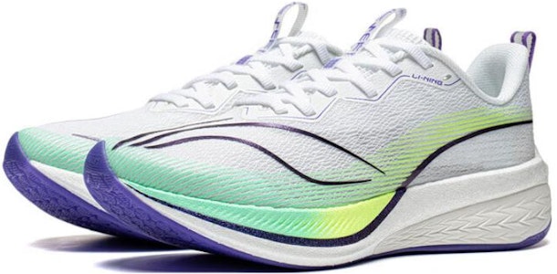 (W) Li-Ning Dark Horse 6 'Putih Hijau Ungu' ARMT014-12 Lookbook (W) Li-Ning Dark Horse 6 'Putih Hijau Ungu' ARMT014-12