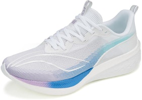 LiNing李寧 赤兔6pro 防滑耐磨透氣 低幫 跑步鞋 女款 白藍青紫 Lookbook LiNing李寧 赤兔6pro 防滑耐磨透氣 低幫 跑步鞋 女款 白藍青紫