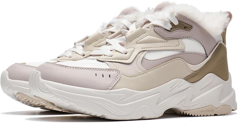 (Women) Li-Ning Defender 'White Light Brown' AGLT128-3 Lookbook (Women) Li-Ning Defender 'White Light Brown' AGLT128-3